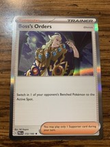 Boss&#39;s Orders Ghetsis - 172/193 Paldea Evolved Holo Rare Trainer - NM/MINT - £1.18 GBP