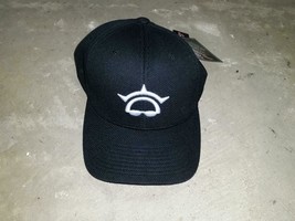 Dome Lidz Hat Baseball Cap Black with White Logo NOSWT - £19.65 GBP