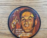 1971 Mattel Instant Replay Elgin Baylor Los Angeles Lakers 2.5&#39;&#39; Disc - $9.49