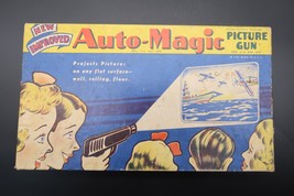 Vtg 1939 Auto-Magic Picture Gun Complete W/ Films &amp; Orig. Box Excellent ... - €151,27 EUR