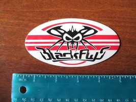 Authentic BLACK FLYS (sunglasses) STICKER 4 1/2&quot; oval COOL!! - £2.36 GBP