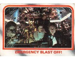 1980 Topps Star Wars #53 Emergency Blast Off! Han Solo Princess Leia D - $0.89