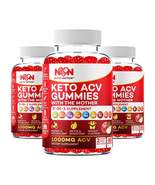 Keto ACV Gummies 1000mg (3 Pack) with  BHB salts  As mentioned by Kelly Clarkson - $69.99
