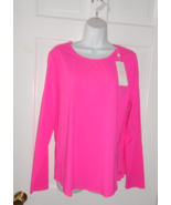 NWT LILLY PULITZER WESTLEY PASSION FRUIT PINK LONG SLEEVE ACTIVE TEE UPF... - $102.84 CAD