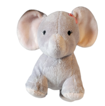 Just One You Musical Waggy Wind Up Elephant Stuffed Plush Baby Toy Pink Bow - £31.53 GBP