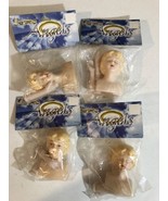 Darice Angels Doll Heads Lot Of 4 ODS2 - $9.89