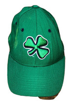 Vintage Dark Green NCAA Notre Dame Shamrock Hat (Some Bleach Stains) - £5.33 GBP