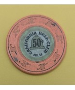 California Bell Club Bell, CA 50 cents vintage Casino Chip - $5.36 CAD