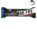 4x Bars MET-Rx Big 100 Super Cookie Crunch Meal Replacement Energy Bar 3... - $22.93