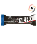 4x Bars MET-Rx Big 100 Super Cookie Crunch Meal Replacement Energy Bar 3... - €20,10 EUR