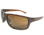 Oakley Sunglasses GIBSTON OO9449-0260 Brown Clear Square Frames w brown ... - $102.93