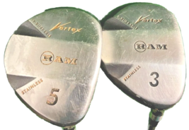 RAM Vertex RH Fairway Wood Set 3W/15* 5W/19* Regular Graphite New Mid-Si... - $38.50