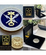 US ARMY INTELLIGENCE AND SECURITY COMMAND Challenge Coin W Special Army ... - $599.95 MXN