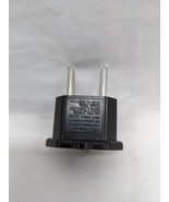 Mini Plug US to EU Travel AC Power Socket Plug Adapter 41-13619 - $8.13 CAD