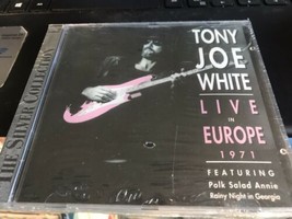 Tony Joe White &quot;Live In Europe 1971&quot; Import Cd Sealed Unplayed! - £62.46 GBP
