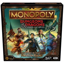 Monopoly Dungeons &amp; Dragons: Honor Among Thieves Game, Inspired by The D... - £31.16 GBP