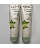 2 Pack - Aveeno Positively Radiant 60 Second In-Shower Facial, 5 oz each - $1,393.05 MXN