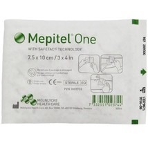 Mepitel Safetac Wound Dressing One 13cm x 15cm x 5 - £54.86 GBP