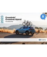 2023 Subaru Crosstrek/Crosstrek Hybrid Accessories Dealer Accessory Broc... - £5.19 GBP