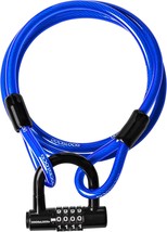 Security Cable Lock Set (5&#39; To 25&#39;) Looped Ends, Weatherproof,, Equipmen... - $36.99