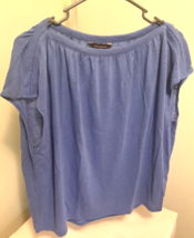 Banana Republic Womens Blue Cap Sleeve Loose Shirt Size Small - £4.62 GBP