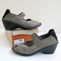Bernie Mev Lane Women&#39;s Slip-On Shoes Bronze/Black Size 10 - £39.41 GBP