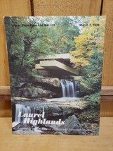 Frank Lloyd Wright Falling Water Pennsylvania Liquor Control Board Brochure 1979 - £20.90 GBP