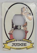 Outlet Cover 3d Rose World&#39;s Greatest Judge 3.5 inches W x 5 inches H - £7.80 GBP