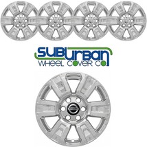 FITS 2017-2021 Nissan Titan SV 18" 6 Spoke Chrome Wheel Skins IMP-403X NEW SET/4 - £118.51 GBP