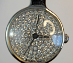 ANDROID USA Mini Star Quartz All SS Pave Crystals Women&#39;s Wristwatch - Rare - $64.35