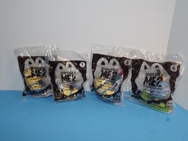 Set of 4 McDonalds Happy Meal Toy Despicable Me 2 #1 Tom, #2 Phil &amp; #4 Jerry (D) - £15.58 GBP