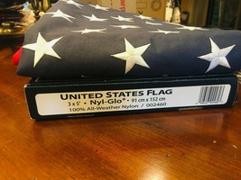 PREMIUM U.S.A. US AMERICAN FLAG 3&#39;X5&#39; &amp; ROUGH TEX 600D USA FLAG 600D EMB... - £26.75 GBP+