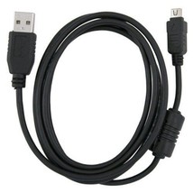 12pin USB Data Cable Lead Cord for Olympus Camera SZ10 SZ12 SZ14 SZ20 SZ31 SZ30 - £12.57 GBP