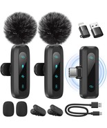 Wireless Lavalier Microphone For Iphone, Ipad, Android Phone，2-Pack, Plu... - $33.99