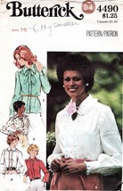 Misses&#39; BLOUSES Vintage 1970&#39;s Butterick Pattern 4490 Size 18 - £9.42 GBP