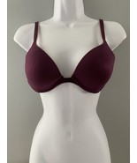 Victoria&#39;s Secret Bra 34C Plum Padded Body by Victoria Push-Up Underwire... - £11.76 GBP