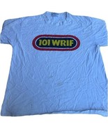Vintage 80s WRIF Riff Rocks Detroit Tee XL Distressed Rock Radio Shirt 1... - $738.56 MXN