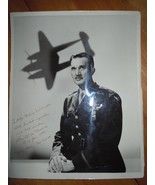 Vintage Glossy Airforce Officer With Plane In Background Inscribed 8x10 ... - $21.68 CAD