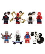 8pcs Spider-Man Across the Spider-Verse Gwen Stacy Spot Peni Parker Mini... - $27.24 CAD