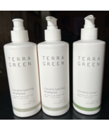 2 Bottle Bundle Terra Green SHAMPOO &amp; HAND &amp; BODY WASH,  12.17oz White Tea - $29.69