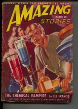 Amazing Stories-Pulp-3/1949-Lee Francis-Leroy Yarxa-Charles Recour - $33.95