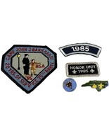 Vtg 1985 BSA Boy Scouts Patch Pin Lot Camp John Barnhardt Central NC Cou... - $23.28 CAD