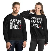 Cannibal Ate My Uncle Funny Joe Biden&#39;s Unisex Sweatshirt Black - £26.98 GBP+