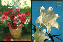 Lot of 2 Vintage Ideals Magazines, Mothers Day &amp; Easter ,Nostalgia Free shipping - £14.76 GBP