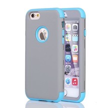 Blue Extreme Armor Case for Apple iPhone 6 &amp; 6s - Rugged Heavy Duty Cover USA - £2.35 GBP