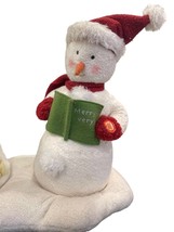 Hallmark Jingle Pals Mr. &amp; Mrs. Snowman Duet Singing and Dancing Animated 2003  - £47.47 GBP