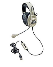 Califone 3066-USB Deluxe Stereo Headset, High Speed Connectivity, USB 2.0 - £34.56 GBP