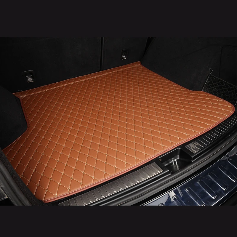 Durable custom color leather car trunk mat boot linner for bmw x6 g06 2020 2021 2022 thumb200