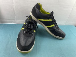 FootJoy Contour Golf Shoes Sneaker Men 12M Black Leather Spikeless..NO I... - $27.54