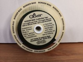 Clover Hunter Green Fusible Border Bias Tape 6.5 yds 3/4” Wide Cotton Quick Bias - £15.50 GBP